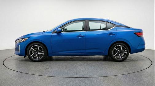 Electric Blue Metallic 2025 Nissan Sentra SV
