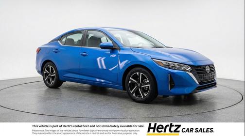 Electric Blue Metallic 2025 Nissan Sentra SV