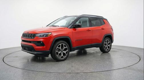 Red Hot Pearlcoat 2025 Jeep Compass Limited