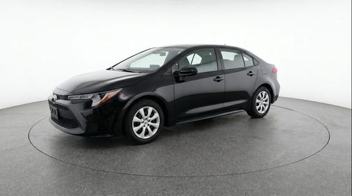 Midnight Black Metallic 2025 Toyota Corolla LE