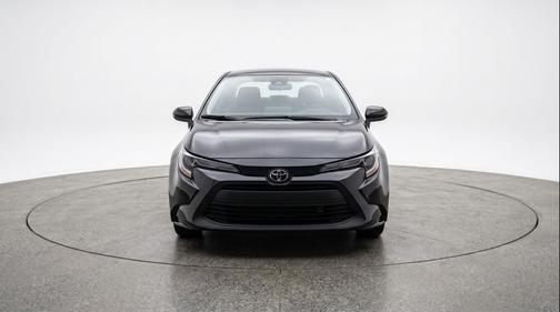 Midnight Black Metallic 2025 Toyota Corolla LE