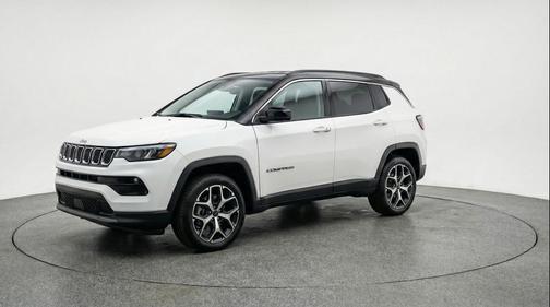 Bright White Clearcoat 2025 Jeep Compass Limited