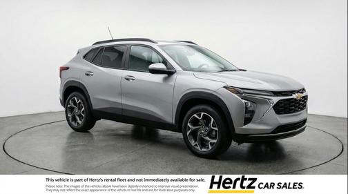 Sterling Gray Metallic 2025 Chevrolet Trax LT