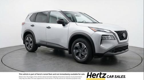 Brilliant Silver Metallic 2025 Nissan Rogue SV