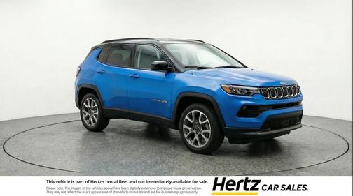 Hydro Blue Pearlcoat 2025 Jeep Compass Limited