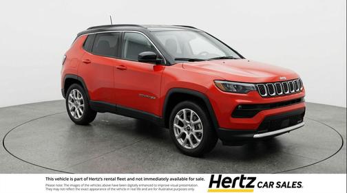 Red Hot Pearlcoat 2025 Jeep Compass Limited