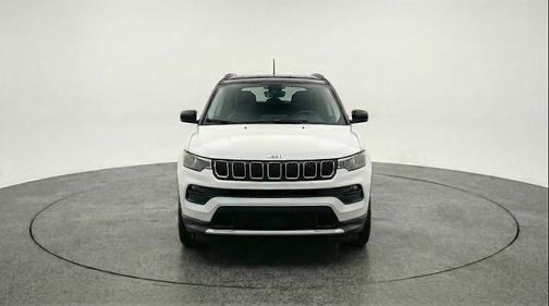 Bright White Clearcoat 2025 Jeep Compass Limited