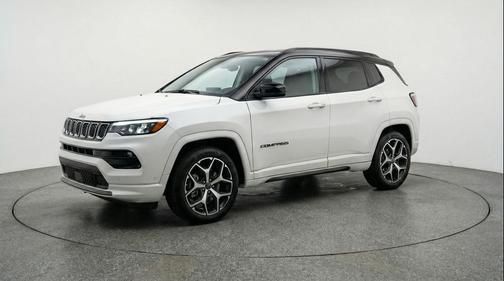 Bright White Clearcoat 2025 Jeep Compass Limited
