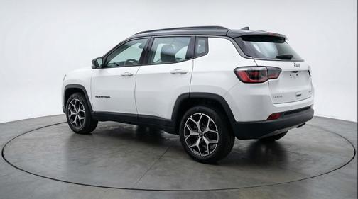 Bright White Clearcoat 2025 Jeep Compass Limited