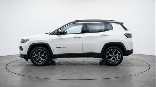 Bright White Clearcoat 2025 Jeep Compass Limited