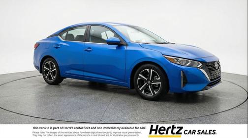 Electric Blue Metallic 2025 Nissan Sentra SV