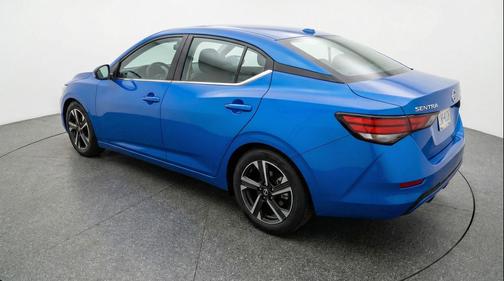 Electric Blue Metallic 2025 Nissan Sentra SV