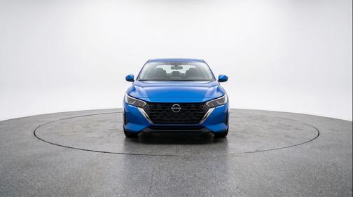 Electric Blue Metallic 2025 Nissan Sentra SV