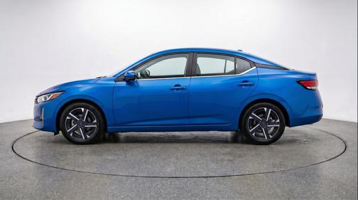 Electric Blue Metallic 2025 Nissan Sentra SV
