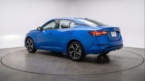 Electric Blue Metallic 2025 Nissan Sentra SV