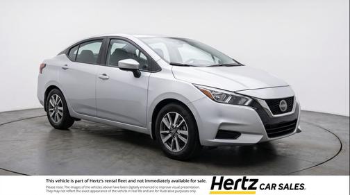 Brilliant Silver Metallic 2025 Nissan Versa 1.6 SV