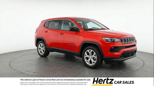 Red Hot Pearlcoat 2025 Jeep Compass Latitude