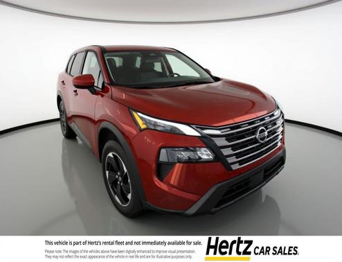 Scarlet Ember Tintcoat 2025 Nissan Rogue SV