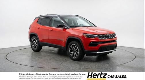 Red Hot Pearlcoat 2025 Jeep Compass Trailhawk