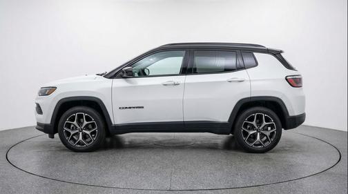 Bright White Clearcoat 2025 Jeep Compass Limited