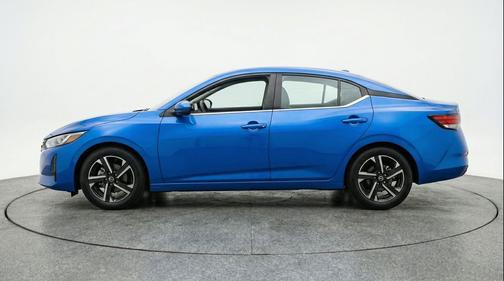 Electric Blue Metallic 2025 Nissan Sentra SV