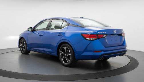 Electric Blue Metallic 2025 Nissan Sentra SV