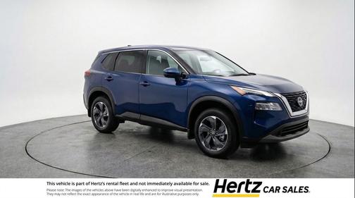Deep Ocean Blue Pearl 2025 Nissan Rogue SV