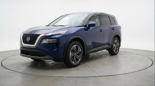 Deep Ocean Blue Pearl 2025 Nissan Rogue SV