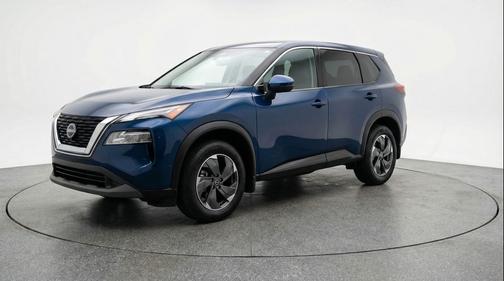 Deep Ocean Blue Pearl 2025 Nissan Rogue SV