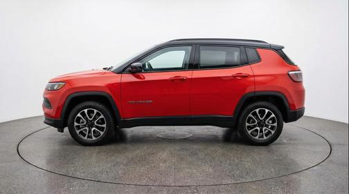 Red Hot Pearlcoat 2025 Jeep Compass Trailhawk