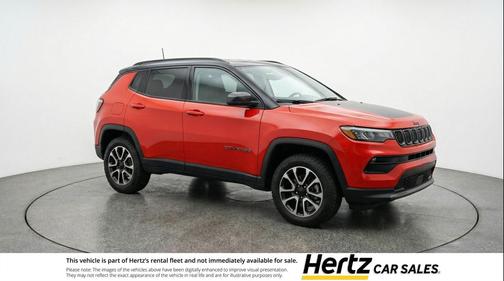 Red Hot Pearlcoat 2025 Jeep Compass Trailhawk