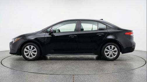 Midnight Black Metallic 2025 Toyota Corolla LE