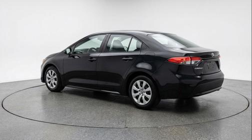 Midnight Black Metallic 2025 Toyota Corolla LE
