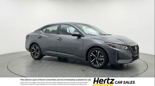 Gun Metallic 2025 Nissan Sentra SV