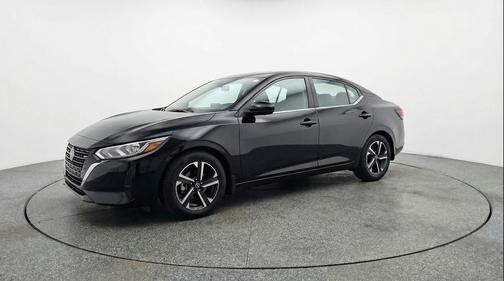 Super Black 2025 Nissan Sentra SV