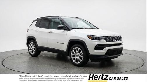 Bright White Clearcoat 2025 Jeep Compass Limited