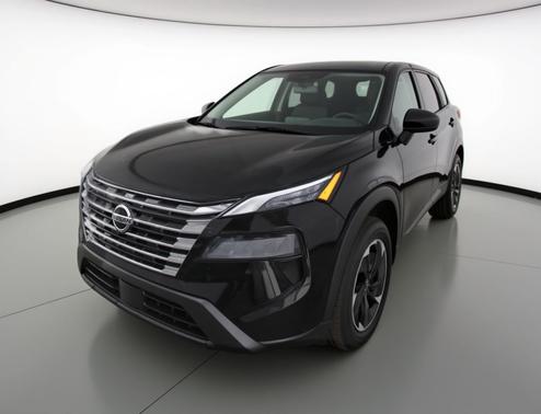 Super Black 2025 Nissan Rogue SV