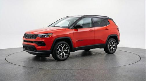 Red Hot Pearlcoat 2025 Jeep Compass Limited