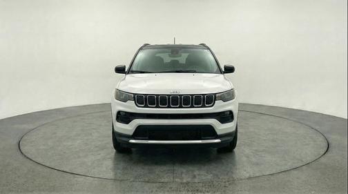 Bright White Clearcoat 2025 Jeep Compass Limited