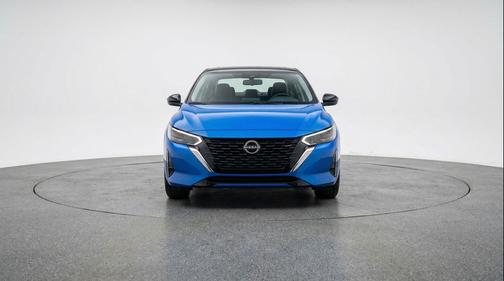 Electric Blue Metallic 2025 Nissan Sentra SV