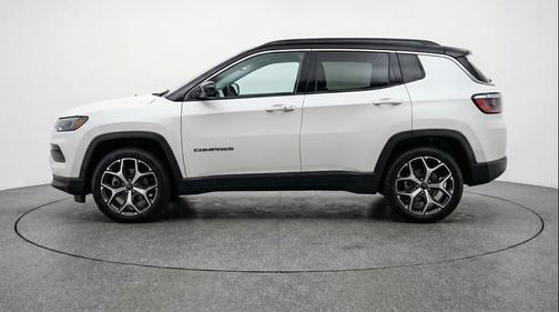 Bright White Clearcoat 2025 Jeep Compass Limited
