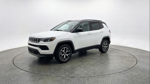 Bright White Clearcoat 2025 Jeep Compass Limited