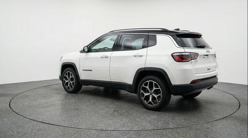 Bright White Clearcoat 2025 Jeep Compass Limited