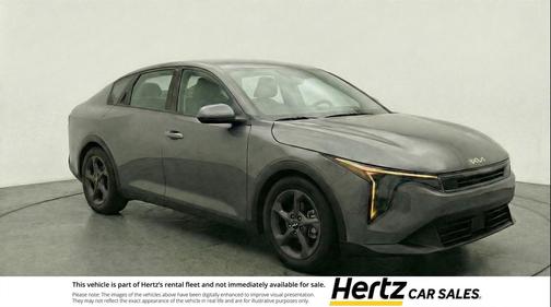 Interstellar Gray 2025 Kia K4 LXS