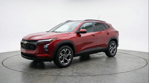Crimson Metallic 2025 Chevrolet Trax LT