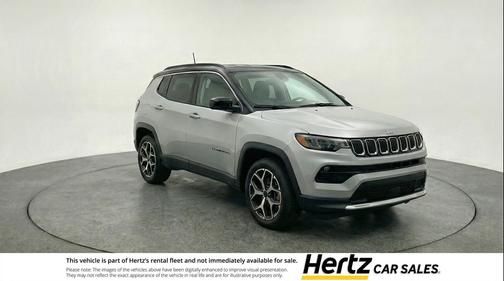 Silver Zynith Metallic Clearcoat 2025 Jeep Compass Limited