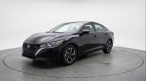 Super Black 2025 Nissan Sentra SV