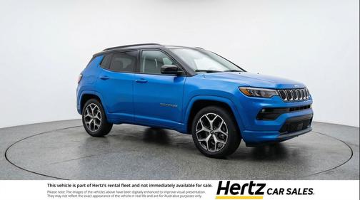 Hydro Blue Pearlcoat 2025 Jeep Compass Limited