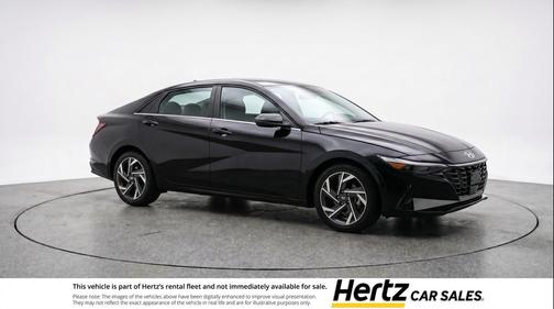 Abyss Black 2025 Hyundai ELANTRA SEL