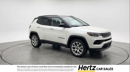 Bright White Clearcoat 2025 Jeep Compass Limited